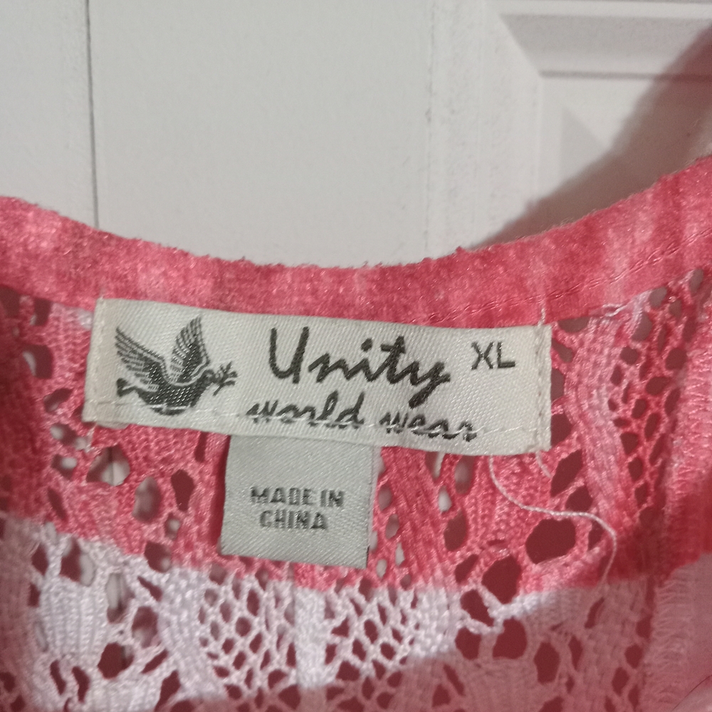 Unity World Wear Vibrant Red, White, and Blue Tank Top - Picture 2 of 5